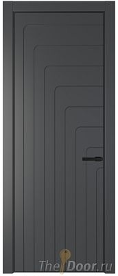 Дверь Profil Doors 10PA цвет Графит (Pantone 425С) цвет профиля Черный матовый RAL9005 Дверь Profil Doors 10PA цвет Графит (Pantone 425С) цвет профиля Черный матовый RAL9005