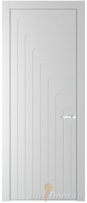 Дверь Profil Doors 10PA цвет Крем Вайт (RAL 120-02) цвет профиля Серебро Дверь Profil Doors 10PA цвет Крем Вайт (RAL 120-02) цвет профиля Серебро