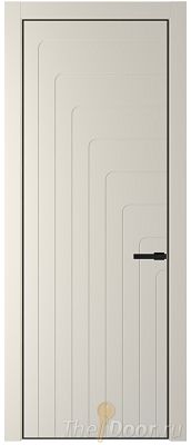 Дверь Profil Doors 10PA цвет Кремовая Магнолия (RAL 120-04) цвет профиля Черный матовый RAL9005 Дверь Profil Doors 10PA цвет Кремовая Магнолия (RAL 120-04) цвет профиля Черный матовый RAL9005
