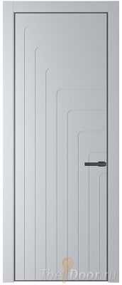 Дверь Profil Doors 10PA цвет Лайт Грей (RAL 870-01) цвет профиля Серая ночь
