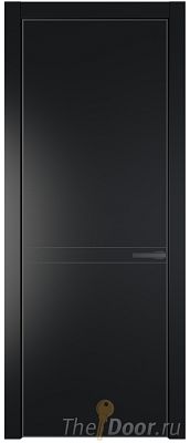Дверь Profil Doors 11PA цвет Блэк цвет профиля Серая ночь