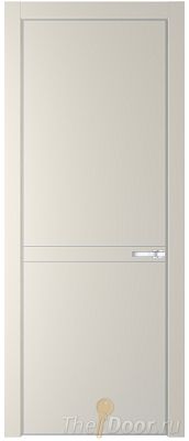 Дверь Profil Doors 11PA цвет Кремовая Магнолия (RAL 120-04) цвет профиля Серебро Дверь Profil Doors 11PA цвет Кремовая Магнолия (RAL 120-04) цвет профиля Серебро