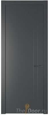 Дверь Profil Doors 12PA цвет Графит (Pantone 425С) цвет профиля Серая ночь Дверь Profil Doors 12PA цвет Графит (Pantone 425С) цвет профиля Серая ночь