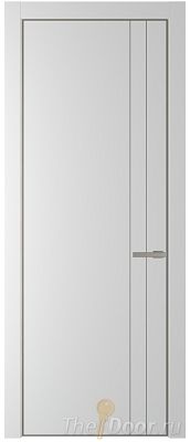 Дверь Profil Doors 12PA цвет Крем Вайт (RAL 120-02) цвет профиля Никель матовый Дверь Profil Doors 12PA цвет Крем Вайт (RAL 120-02) цвет профиля Никель матовый