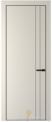 Дверь Profil Doors 12PA цвет Кремовая Магнолия (RAL 120-04) цвет профиля Черный матовый RAL9005 Дверь Profil Doors 12PA цвет Кремовая Магнолия (RAL 120-04) цвет профиля Черный матовый RAL9005