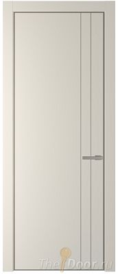 Дверь Profil Doors 12PA цвет Кремовая Магнолия (RAL 120-04) цвет профиля Никель матовый Дверь Profil Doors 12PA цвет Кремовая Магнолия (RAL 120-04) цвет профиля Никель матовый