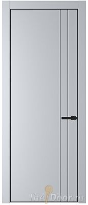 Дверь Profil Doors 12PA цвет Лайт Грей (RAL 870-01) цвет профиля Черный матовый RAL9005 Дверь Profil Doors 12PA цвет Лайт Грей (RAL 870-01) цвет профиля Черный матовый RAL9005