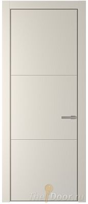 Дверь Profil Doors 13PA цвет Кремовая Магнолия (RAL 120-04) цвет профиля Никель матовый Дверь Profil Doors 13PA цвет Кремовая Магнолия (RAL 120-04) цвет профиля Никель матовый