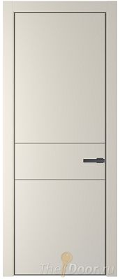 Дверь Profil Doors 14PA цвет Кремовая Магнолия (RAL 120-04) цвет профиля Серая ночь Дверь Profil Doors 14PA цвет Кремовая Магнолия (RAL 120-04) цвет профиля Серая ночь