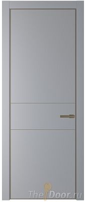 Дверь Profil Doors 14PA цвет Смоки (RAL 870-02) цвет профиля Шампань Дверь Profil Doors 14PA цвет Смоки (RAL 870-02) цвет профиля Шампань