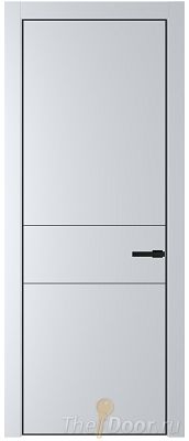 Дверь Profil Doors 14PA цвет Вайт (RAL 110 96 02) цвет профиля Черный матовый RAL9005 Дверь Profil Doors 14PA цвет Вайт (RAL 110 96 02) цвет профиля Черный матовый RAL9005