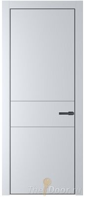 Дверь Profil Doors 14PA цвет Вайт (RAL 110 96 02) цвет профиля Серая ночь