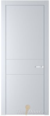Дверь Profil Doors 14PA цвет Вайт (RAL 110 96 02) цвет профиля Серебро