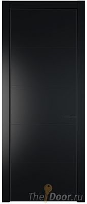 Дверь Profil Doors 15PA цвет Блэк цвет профиля Черный матовый RAL9005