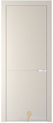 Дверь Profil Doors 16PA цвет Кремовая Магнолия (RAL 120-04) цвет профиля Серебро Дверь Profil Doors 16PA цвет Кремовая Магнолия (RAL 120-04) цвет профиля Серебро