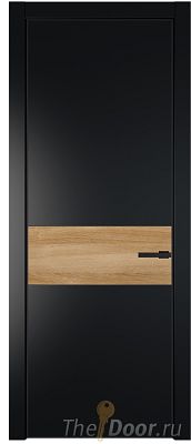 Дверь Profil Doors 17PA цвет Блэк цвет профиля Черный матовый RAL9005 вставка Дуб Карамель Дверь Profil Doors 17PA цвет Блэк цвет профиля Черный матовый RAL9005 вставка Дуб Карамель