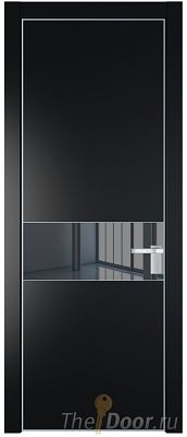 Дверь Profil Doors 17PA цвет Блэк стекло Зеркало Grey цвет профиля Серебро Дверь Profil Doors 17PA цвет Блэк стекло Зеркало Grey цвет профиля Серебро