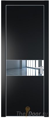 Дверь Profil Doors 17PA цвет Блэк стекло Зеркало цвет профиля Серебро Дверь Profil Doors 17PA цвет Блэк стекло Зеркало цвет профиля Серебро