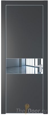 Дверь Profil Doors 17PA цвет Графит (Pantone 425С) стекло Зеркало цвет профиля Серебро Дверь Profil Doors 17PA цвет Графит (Pantone 425С) стекло Зеркало цвет профиля Серебро