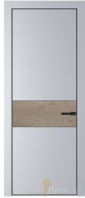 Дверь Profil Doors 17PA цвет Лайт Грей (RAL 870-01) цвет профиля Черный матовый RAL9005 вставка Каштан Темный Дверь Profil Doors 17PA цвет Лайт Грей (RAL 870-01) цвет профиля Черный матовый RAL9005 вставка Каштан Темный