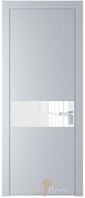Дверь Profil Doors 17PA цвет Лайт Грей (RAL 870-01) стекло Lacobel лак Классик цвет профиля Серебро Дверь Profil Doors 17PA цвет Лайт Грей (RAL 870-01) стекло Lacobel лак Классик цвет профиля Серебро