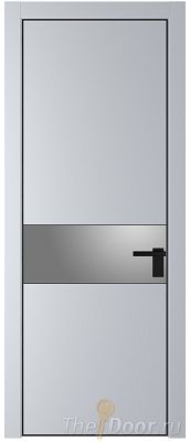 Дверь Profil Doors 17PA цвет Лайт Грей (RAL 870-01) стекло Lacobel Серебро Матлак цвет профиля Черный матовый RAL9005 Дверь Profil Doors 17PA цвет Лайт Грей (RAL 870-01) стекло Lacobel Серебро Матлак цвет профиля Черный матовый RAL9005