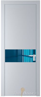Дверь Profil Doors 17PA цвет Лайт Грей (RAL 870-01) стекло Зеркало Blue цвет профиля Серебро Дверь Profil Doors 17PA цвет Лайт Грей (RAL 870-01) стекло Зеркало Blue цвет профиля Серебро