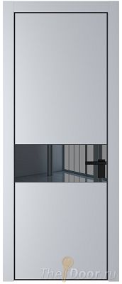 Дверь Profil Doors 17PA цвет Лайт Грей (RAL 870-01) стекло Зеркало Grey цвет профиля Черный матовый RAL9005 Дверь Profil Doors 17PA цвет Лайт Грей (RAL 870-01) стекло Зеркало Grey цвет профиля Черный матовый RAL9005
