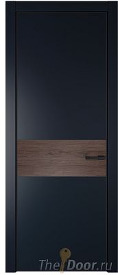 Дверь Profil Doors 17PA цвет Нэви Блу (RAL 7016) цвет профиля Черный матовый RAL9005 вставка Дуб Тобакко Дверь Profil Doors 17PA цвет Нэви Блу (RAL 7016) цвет профиля Черный матовый RAL9005 вставка Дуб Тобакко