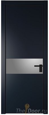 Дверь Profil Doors 17PA цвет Нэви Блу (RAL 7016) стекло Lacobel Серебро Матлак цвет профиля Черный матовый RAL9005 Дверь Profil Doors 17PA цвет Нэви Блу (RAL 7016) стекло Lacobel Серебро Матлак цвет профиля Черный матовый RAL9005