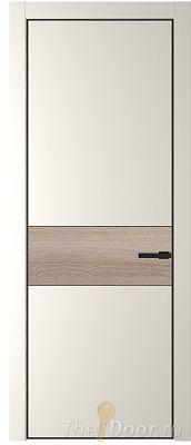 Дверь Profil Doors 17PA цвет Перламутр белый цвет профиля Черный матовый RAL9005 вставка Дуб Сонома Дверь Profil Doors 17PA цвет Перламутр белый цвет профиля Черный матовый RAL9005 вставка Дуб Сонома
