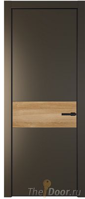 Дверь Profil Doors 17PA цвет Перламутр бронза цвет профиля Черный матовый RAL9005 вставка Дуб Карамель Дверь Profil Doors 17PA цвет Перламутр бронза цвет профиля Черный матовый RAL9005 вставка Дуб Карамель
