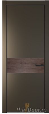 Дверь Profil Doors 17PA цвет Перламутр бронза цвет профиля Черный матовый RAL9005 вставка Дуб Тобакко Дверь Profil Doors 17PA цвет Перламутр бронза цвет профиля Черный матовый RAL9005 вставка Дуб Тобакко