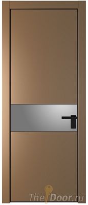 Дверь Profil Doors 17PA цвет Перламутр золото стекло Lacobel Серебро Матлак цвет профиля Черный матовый RAL9005 Дверь Profil Doors 17PA цвет Перламутр золото стекло Lacobel Серебро Матлак цвет профиля Черный матовый RAL9005