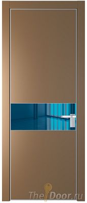 Дверь Profil Doors 17PA цвет Перламутр золото стекло Зеркало Blue цвет профиля Серебро Дверь Profil Doors 17PA цвет Перламутр золото стекло Зеркало Blue цвет профиля Серебро