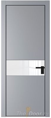 Дверь Profil Doors 17PA цвет Смоки (RAL 870-02) стекло Lacobel лак Классик цвет профиля Черный матовый RAL9005 Дверь Profil Doors 17PA цвет Смоки (RAL 870-02) стекло Lacobel лак Классик цвет профиля Черный матовый RAL9005