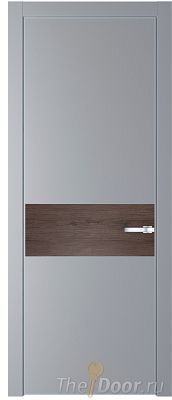 Дверь Profil Doors 17PA цвет Смоки (RAL 870-02) цвет профиля Серебро вставка Дуб Тобакко Дверь Profil Doors 17PA цвет Смоки (RAL 870-02) цвет профиля Серебро вставка Дуб Тобакко