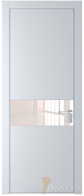 Дверь Profil Doors 17PA цвет Вайт (RAL 110 96 02) стекло Lacobel Перламутровый лак цвет профиля Серебро Дверь Profil Doors 17PA цвет Вайт (RAL 110 96 02) стекло Lacobel Перламутровый лак цвет профиля Серебро
