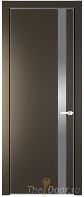 Дверь Profil Doors 18PA цвет Перламутр бронза стекло Lacobel Серебро Матлак цвет профиля Серебро Дверь Profil Doors 18PA цвет Перламутр бронза стекло Lacobel Серебро Матлак цвет профиля Серебро