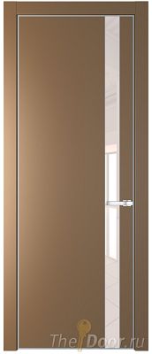 Дверь Profil Doors 18PA цвет Перламутр золото стекло Lacobel Перламутровый лак цвет профиля Серебро Дверь Profil Doors 18PA цвет Перламутр золото стекло Lacobel Перламутровый лак цвет профиля Серебро