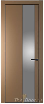 Дверь Profil Doors 19PA цвет Перламутр золото стекло Lacobel Серебро Матлак цвет профиля Черный матовый RAL9005 Дверь Profil Doors 19PA цвет Перламутр золото стекло Lacobel Серебро Матлак цвет профиля Черный матовый RAL9005
