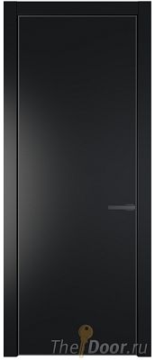 Дверь Profil Doors 1PA цвет Блэк цвет профиля Серая ночь Дверь Profil Doors 1PA цвет Блэк цвет профиля Серая ночь