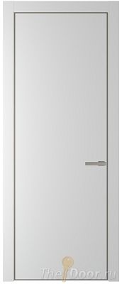 Дверь Profil Doors 1PA цвет Крем Вайт (RAL 120-02) цвет профиля Никель матовый
