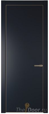 Дверь Profil Doors 1PA цвет Нэви Блу (RAL 7016) цвет профиля Шампань Дверь Profil Doors 1PA цвет Нэви Блу (RAL 7016) цвет профиля Шампань
