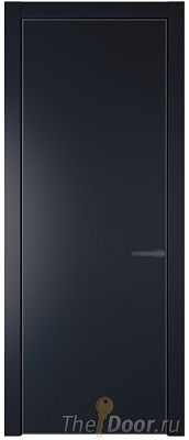 Дверь Profil Doors 1PA цвет Нэви Блу (RAL 7016) цвет профиля Серая ночь Дверь Profil Doors 1PA цвет Нэви Блу (RAL 7016) цвет профиля Серая ночь