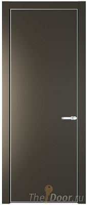 Дверь Profil Doors 1PA цвет Перламутр бронза цвет профиля Серебро Дверь Profil Doors 1PA цвет Перламутр бронза цвет профиля Серебро