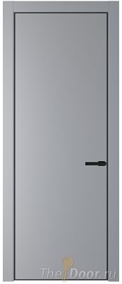 Дверь Profil Doors 1PA цвет Смоки (RAL 870-02) цвет профиля Черный матовый RAL9005 Дверь Profil Doors 1PA цвет Смоки (RAL 870-02) цвет профиля Черный матовый RAL9005