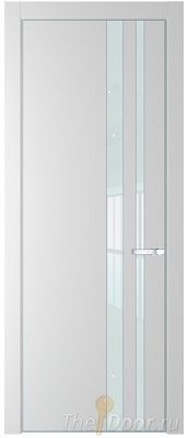 Дверь Profil Doors 20PA цвет Крем Вайт (RAL 120-02) стекло Lacobel Белый лак цвет профиля Серебро Дверь Profil Doors 20PA цвет Крем Вайт (RAL 120-02) стекло Lacobel Белый лак цвет профиля Серебро