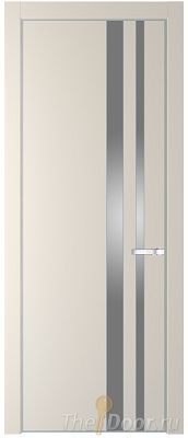 Дверь Profil Doors 20PA цвет Кремовая Магнолия (RAL 120-04) стекло Lacobel Серебро Матлак цвет профиля Серебро Дверь Profil Doors 20PA цвет Кремовая Магнолия (RAL 120-04) стекло Lacobel Серебро Матлак цвет профиля Серебро