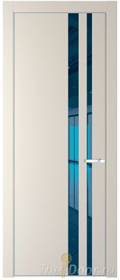Дверь Profil Doors 20PA цвет Кремовая Магнолия (RAL 120-04) стекло Зеркало Blue цвет профиля Серебро Дверь Profil Doors 20PA цвет Кремовая Магнолия (RAL 120-04) стекло Зеркало Blue цвет профиля Серебро